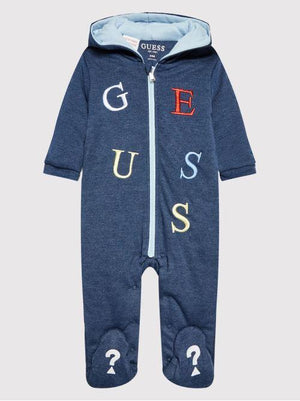 GUESS HOODED OVERALL W/ZIP