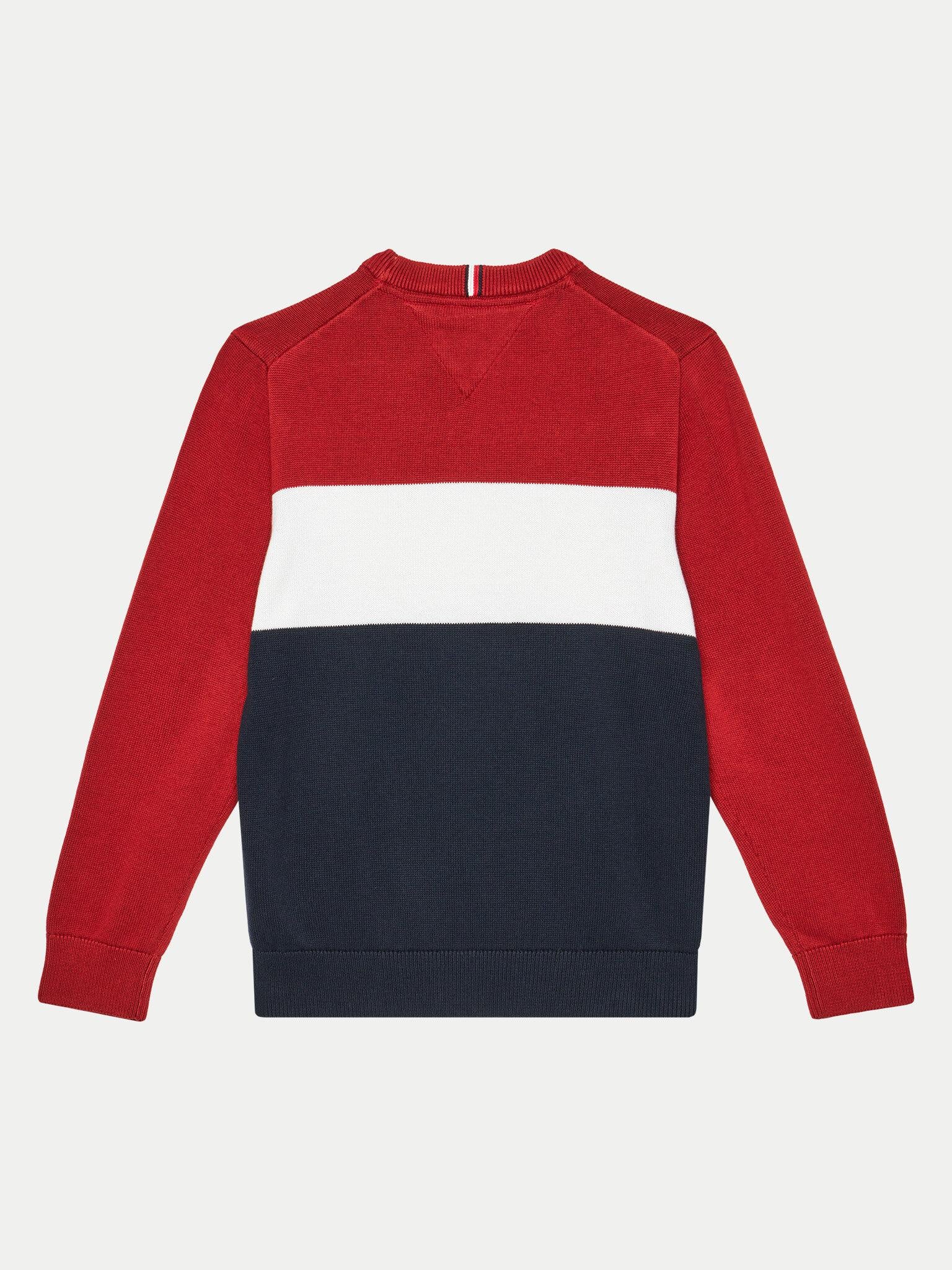COLORBLOCK REGULAR SWEATER KB0KB09150J/DW5 TOMMY HILFIGER