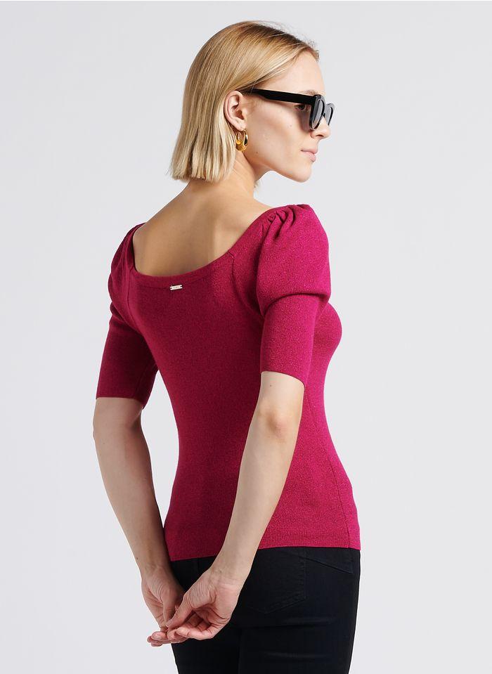 ECS MAGLIA CHIUSA M/C LAMÈ 