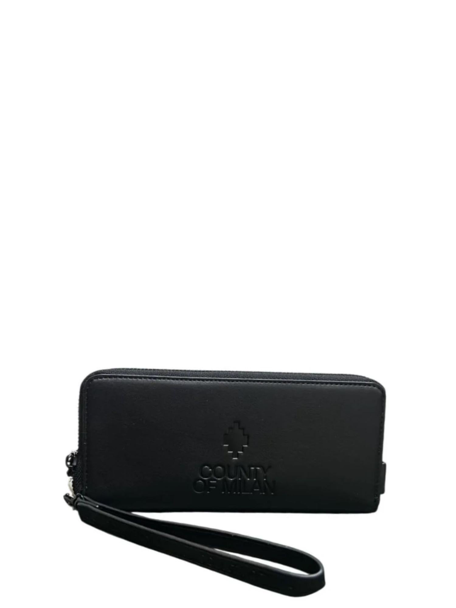 PORTAFOGLIO COMAF250172/NERO WHITE MARCELO BURLON COUNTY OF MILAN