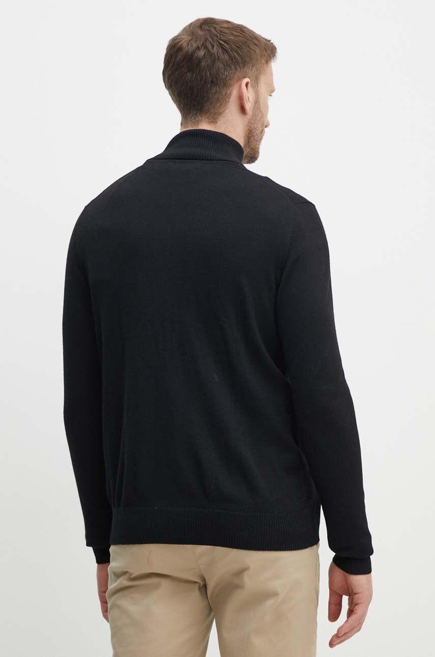 DARRELL LS ZIPPED CARDI BASIC M4YR03Z3052/JBLK GUESS