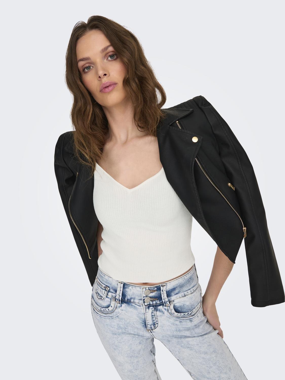 ONLMIRI SL SWEETHEART TOP CC KNT 