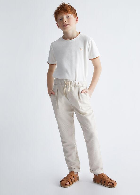 PANT.LUNGO BALOON MICRORIGA QA3041T3392/126 LIU JO