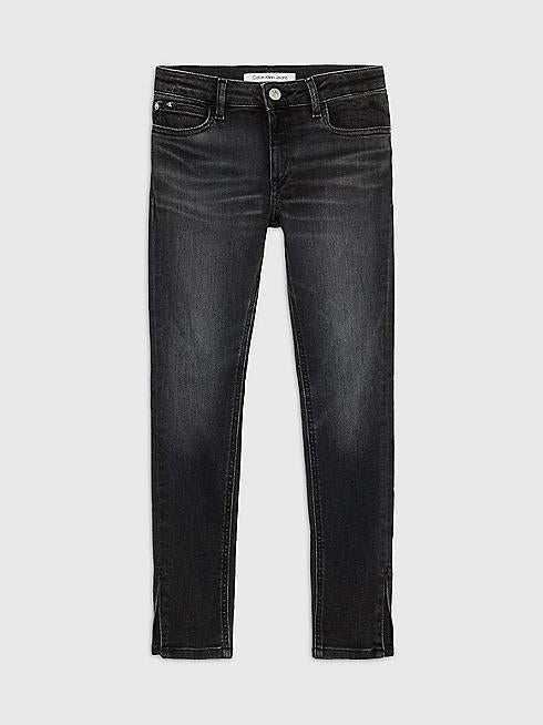 SKINNY MR SLIT OPTIC BLACK IG0IG02267T/1BY CALVIN KLEIN JEANS