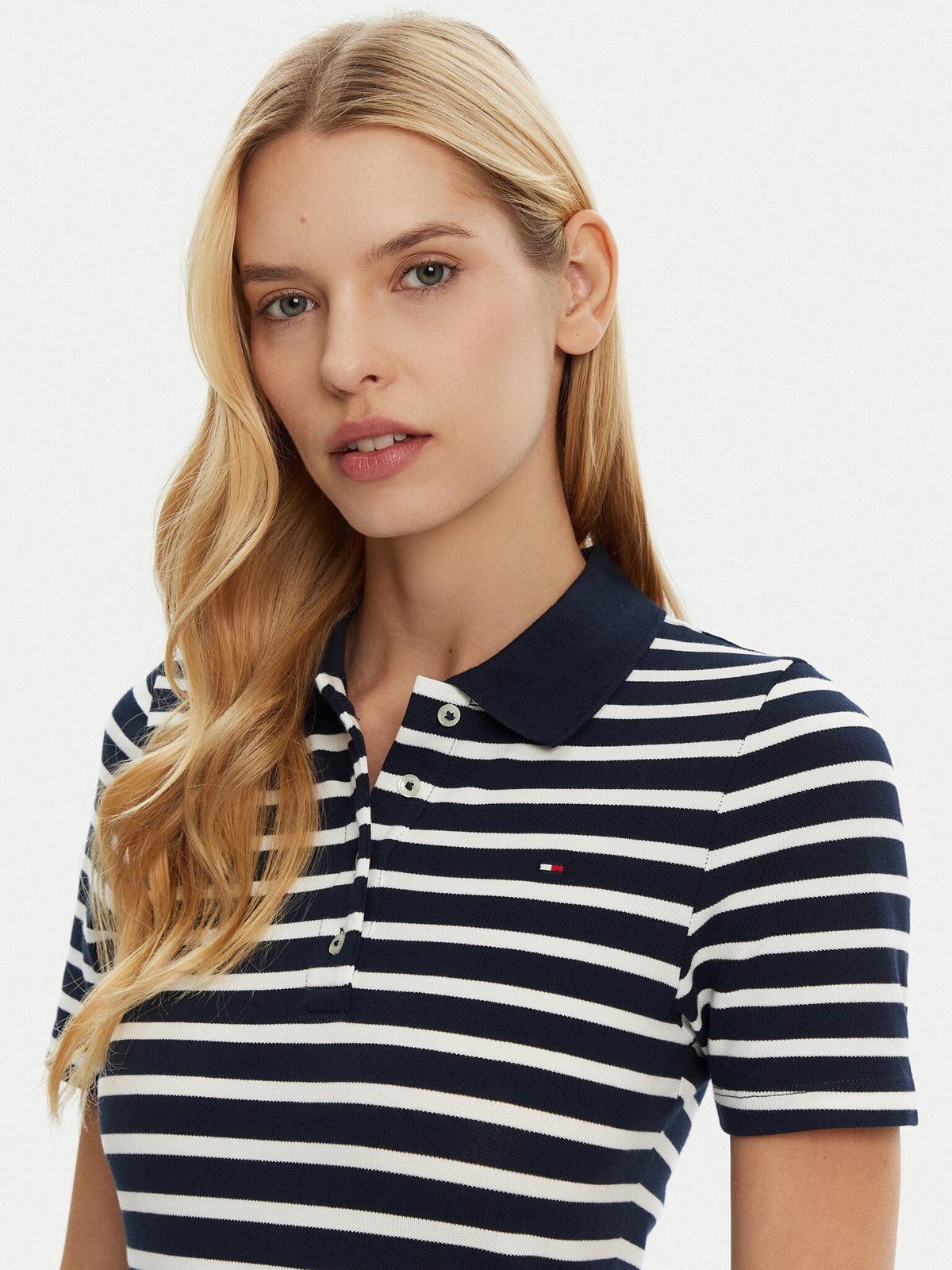 1985 SLIM PIQUE POLO WW0WW43225/0X4 TOMMY HILFIGER
