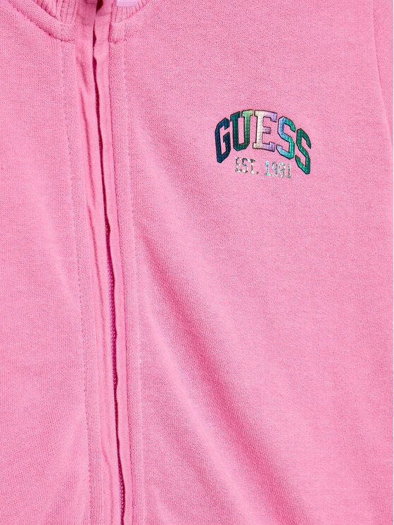 ZIP UP LS ACTIVE TOP J3RQ05KA6R0/G66S GUESS