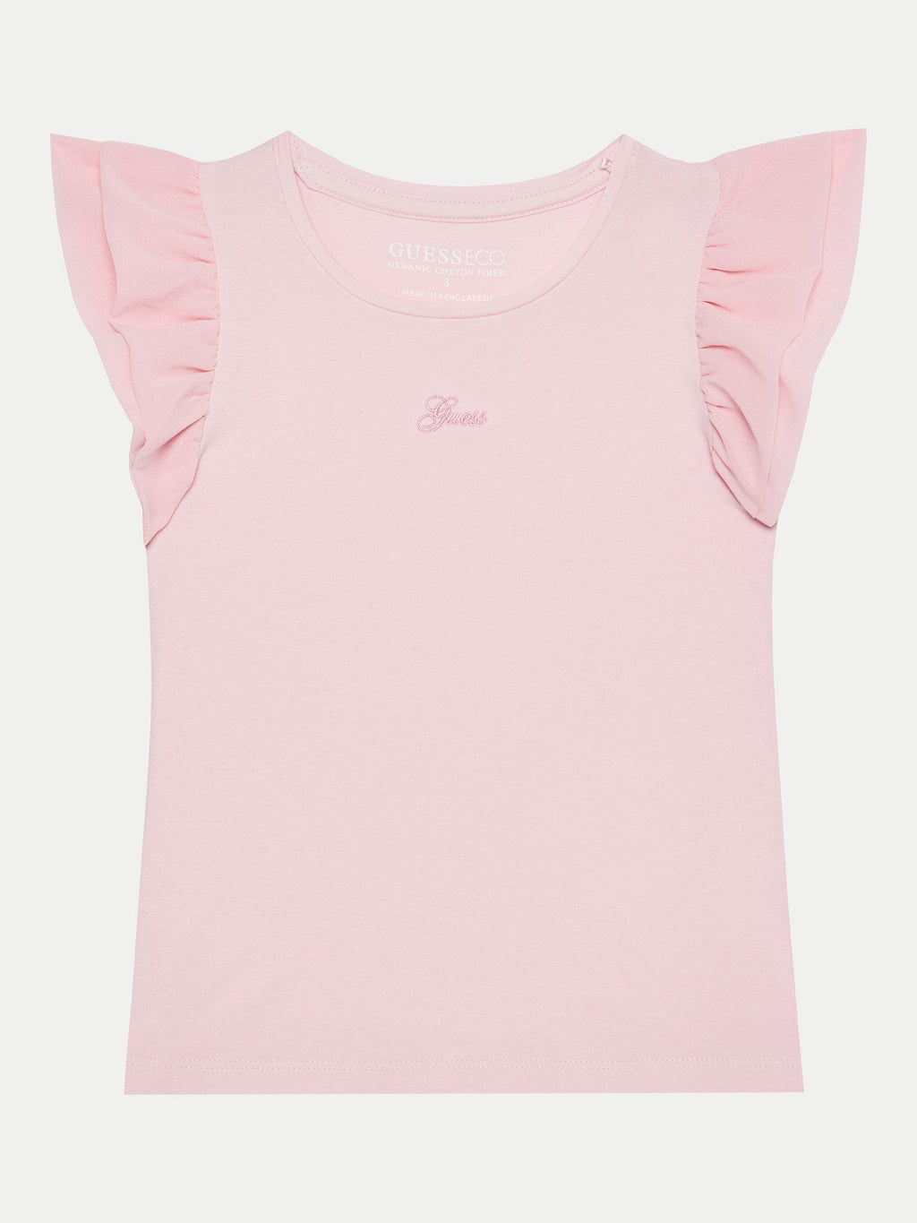 SS T-SHIRT W/CHIFFON 