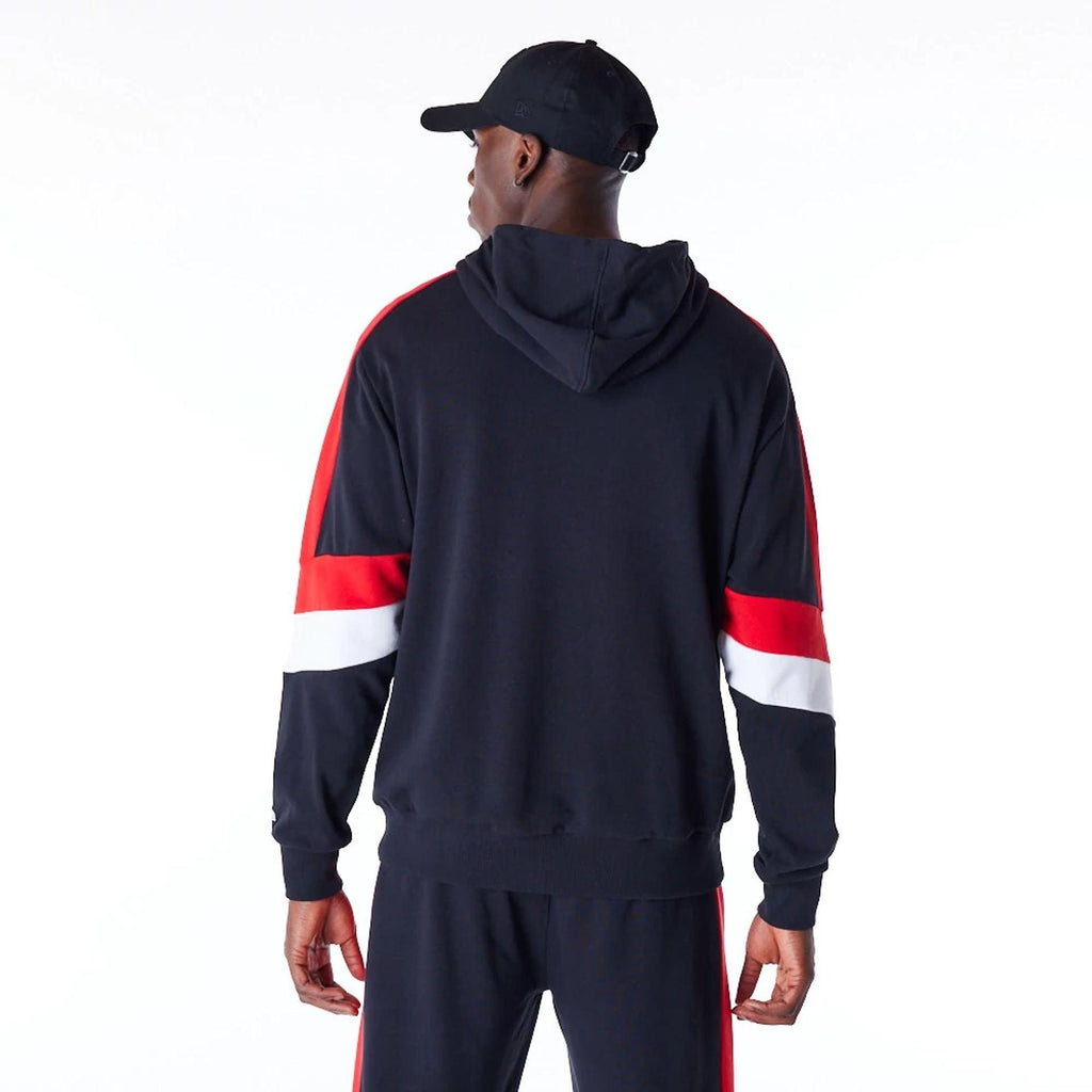 COLOUR BLOCK OS HOODIE CHIBUL  BLKFDR 