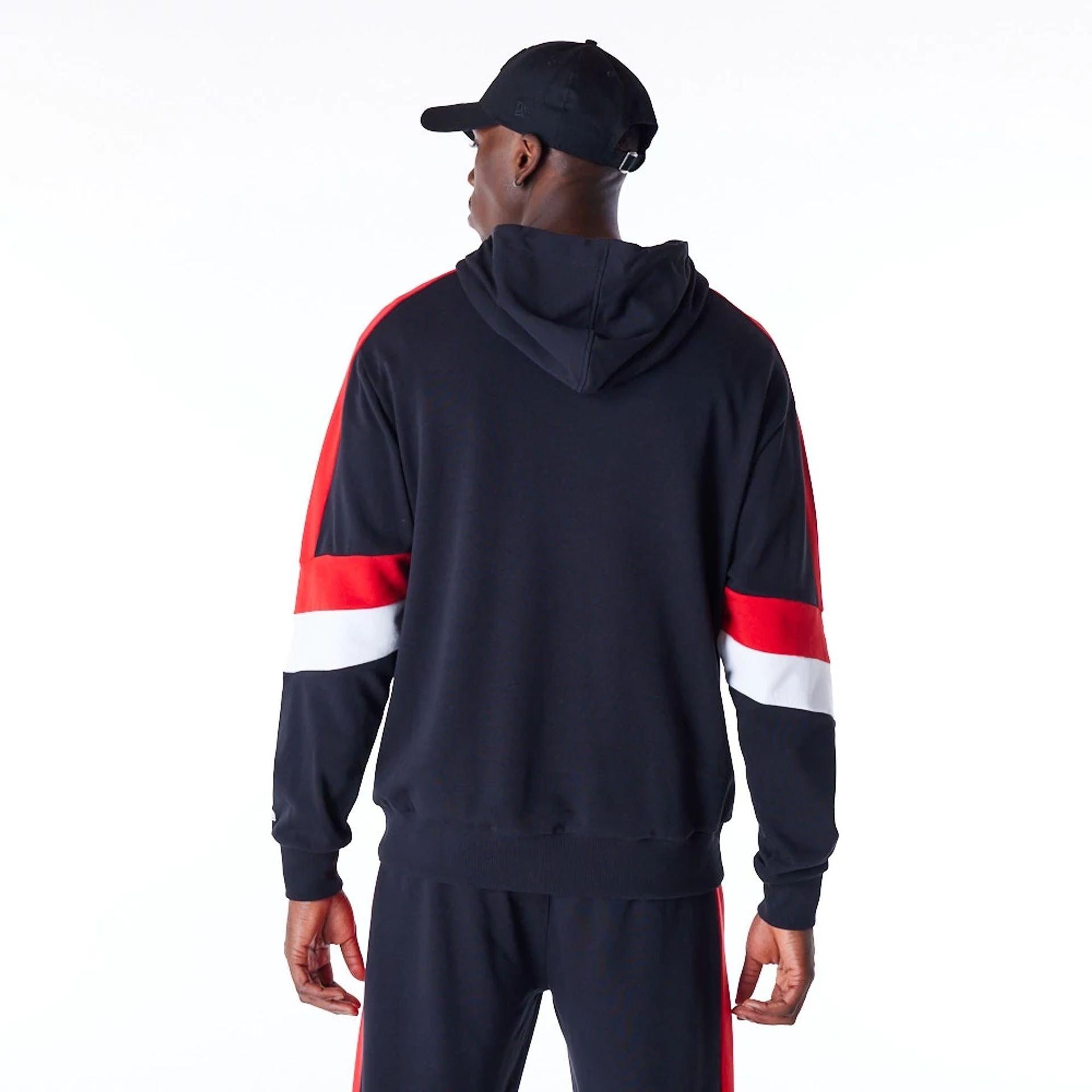 COLOUR BLOCK OS HOODIE CHIBUL  BLKFDR 