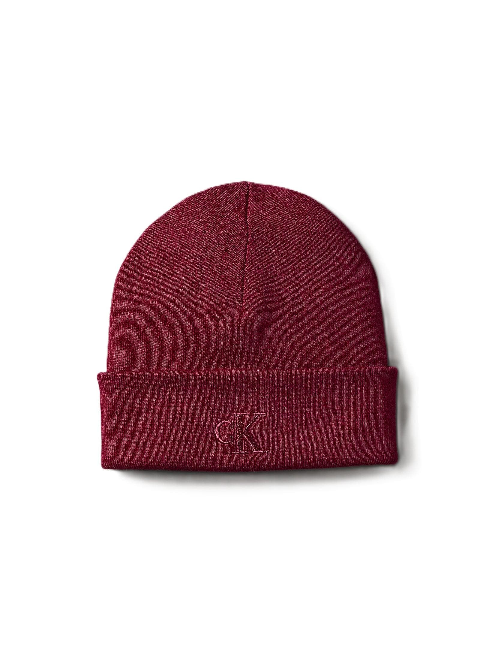 CK FINE RIB BEANIE 