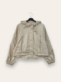 LOVEme Giacca a bomber con cappuccio ed elastico a fondo regolabile