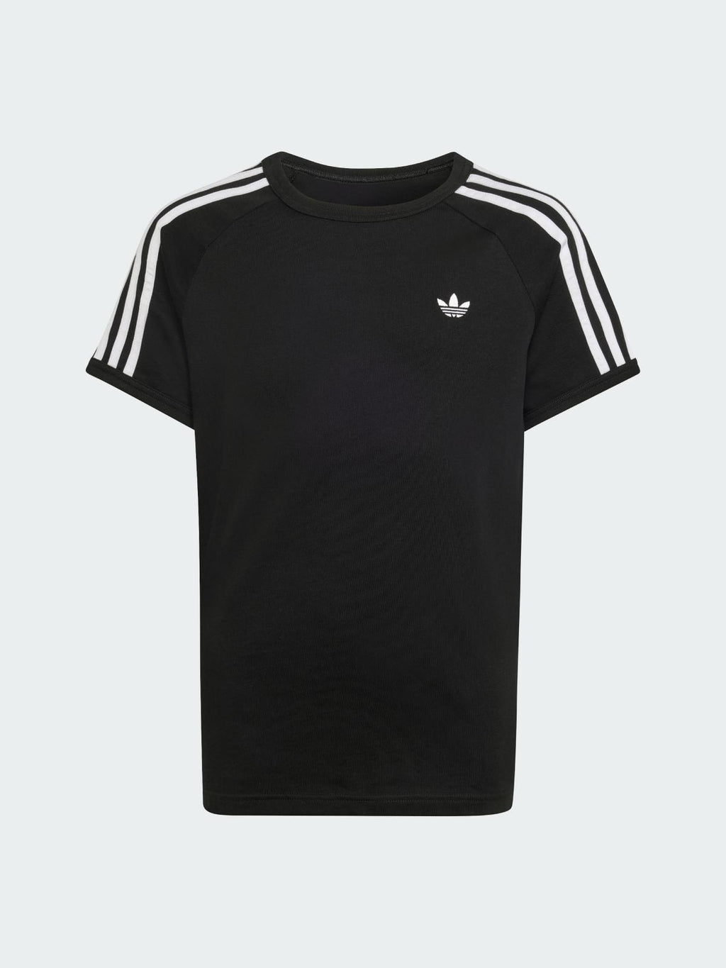 3 STRIPE TEE        BLACK/WHITE 