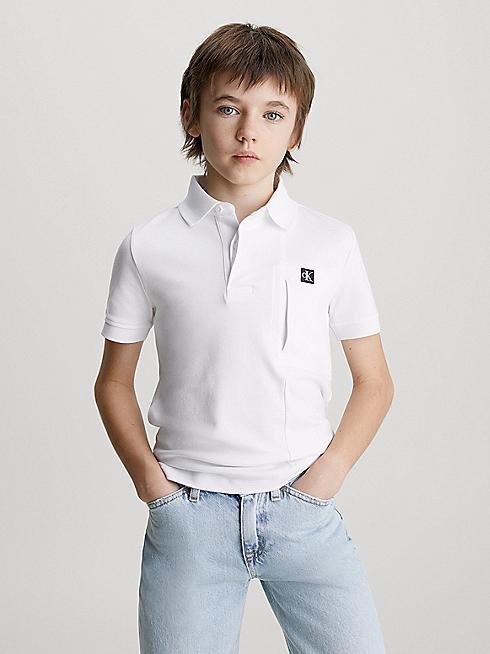 CLEAN CUTLINES POLO IB0IB02068T/YAF CALVIN KLEIN JEANS