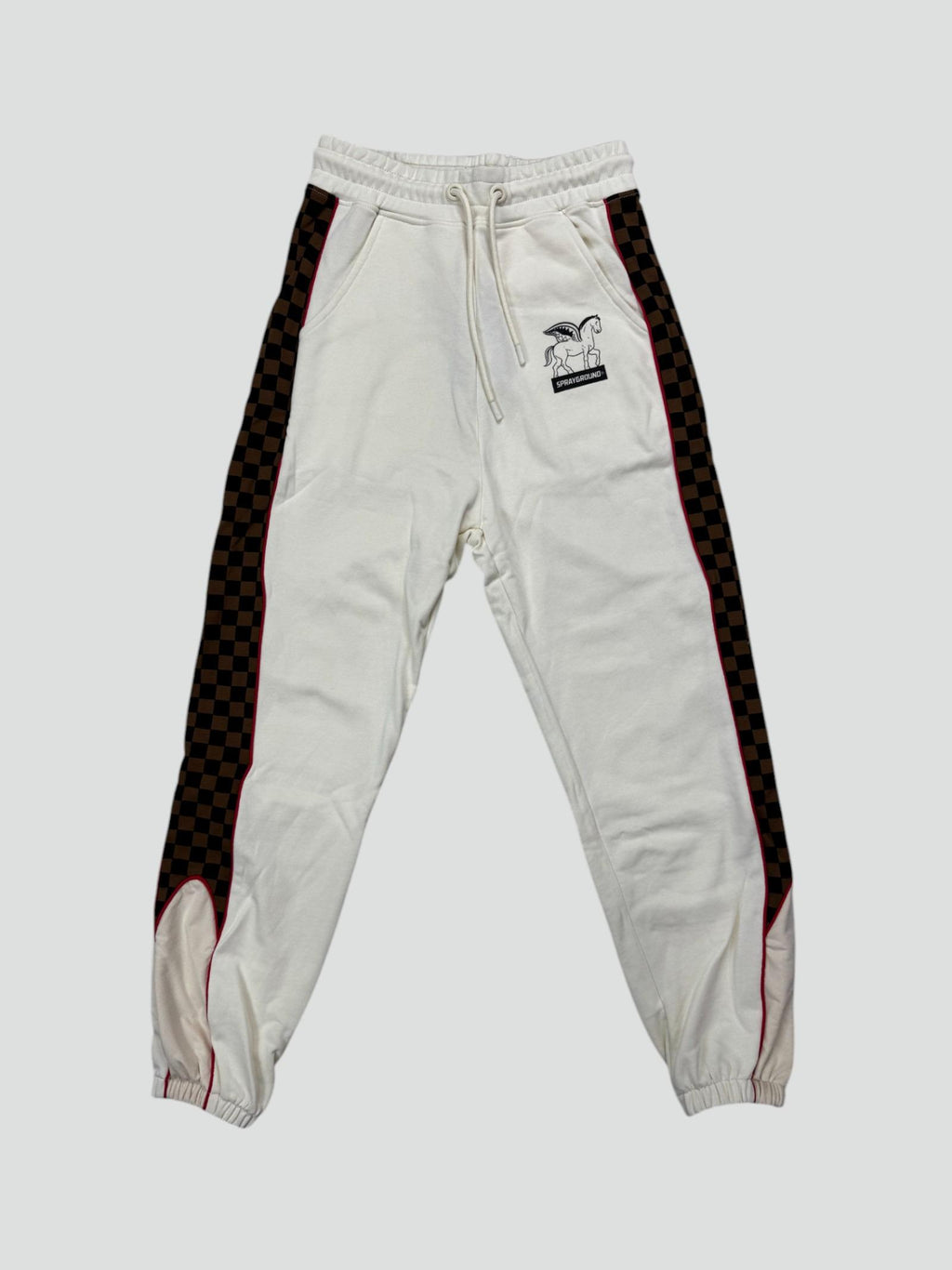TRIPLE PANTS IVORY SP692EIVO/CHECK SPRAYGROUND