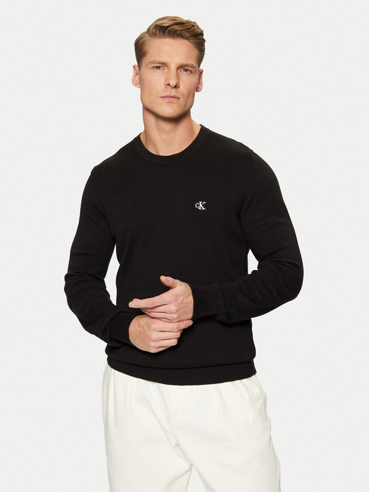 MODERN CREW NECK SWE J30J326745/BEH CALVIN KLEIN JEANS