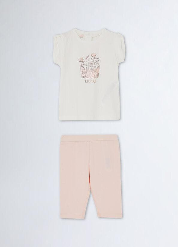 COMPL.T-SHIRT M/C+LEGGINGS 