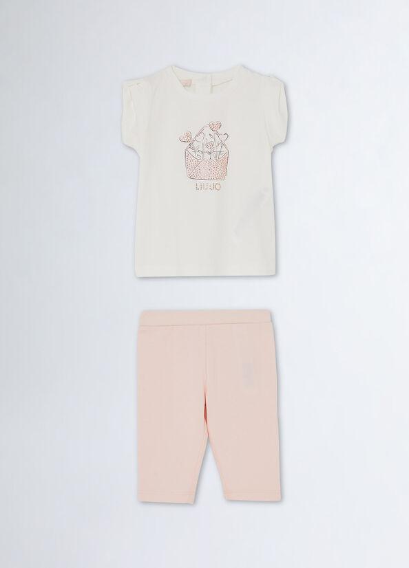 COMPL.T-SHIRT M/C+LEGGINGS 