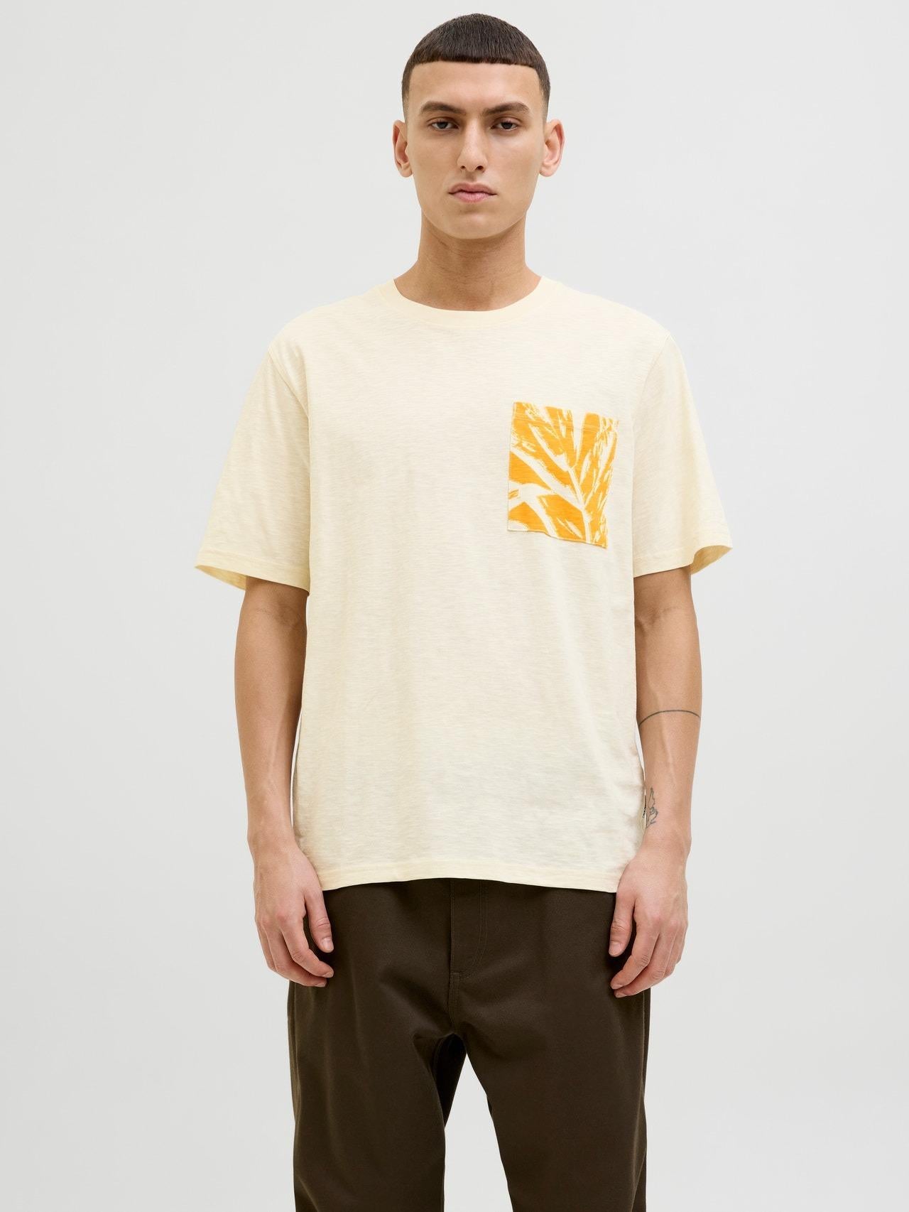 12272995/Antique White JACK AND JONES