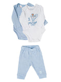 GUESS SET 2PCS LS BODY + P