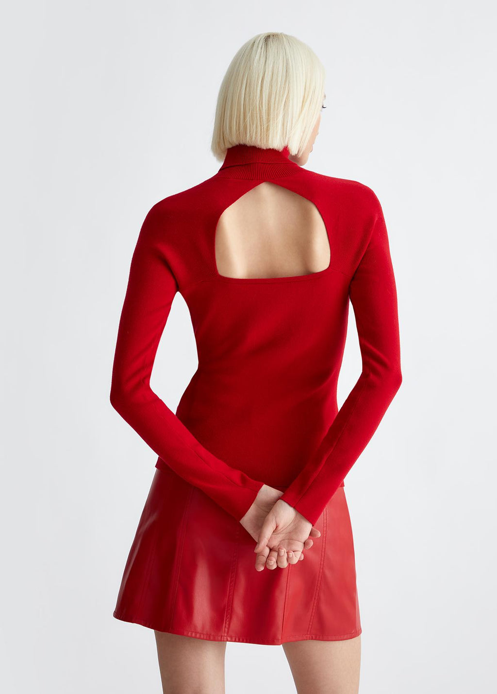 ECS MAGLIA CHIUSA M/L CUT-OUT CF3050MS99E/91761 LIU JO