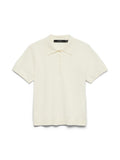 VERO MODA VMGORGEOUS SS POLONECK PULLOVER