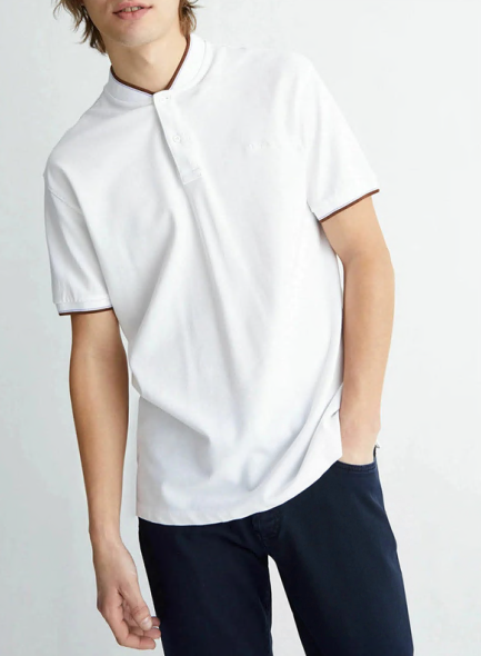 POLO MC COLLEGE COLLEGEPRO M123P205COLLEGEPRO/WHITE 100 LIU JO