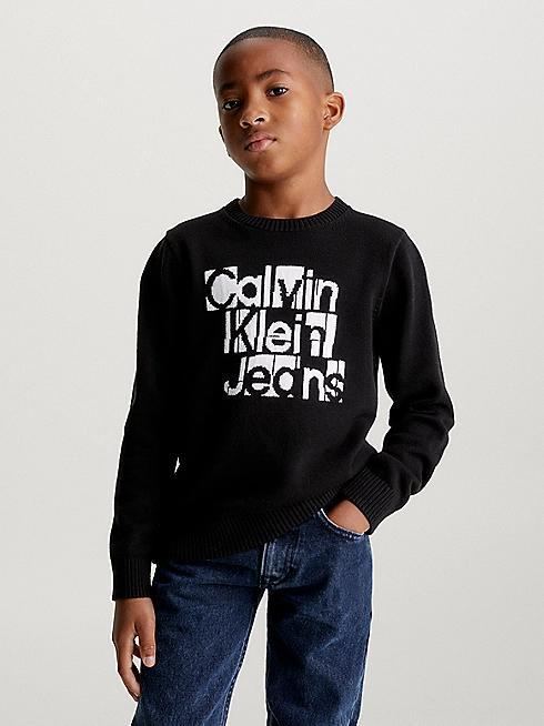INST. GRID GRAPHIC SWEATER 