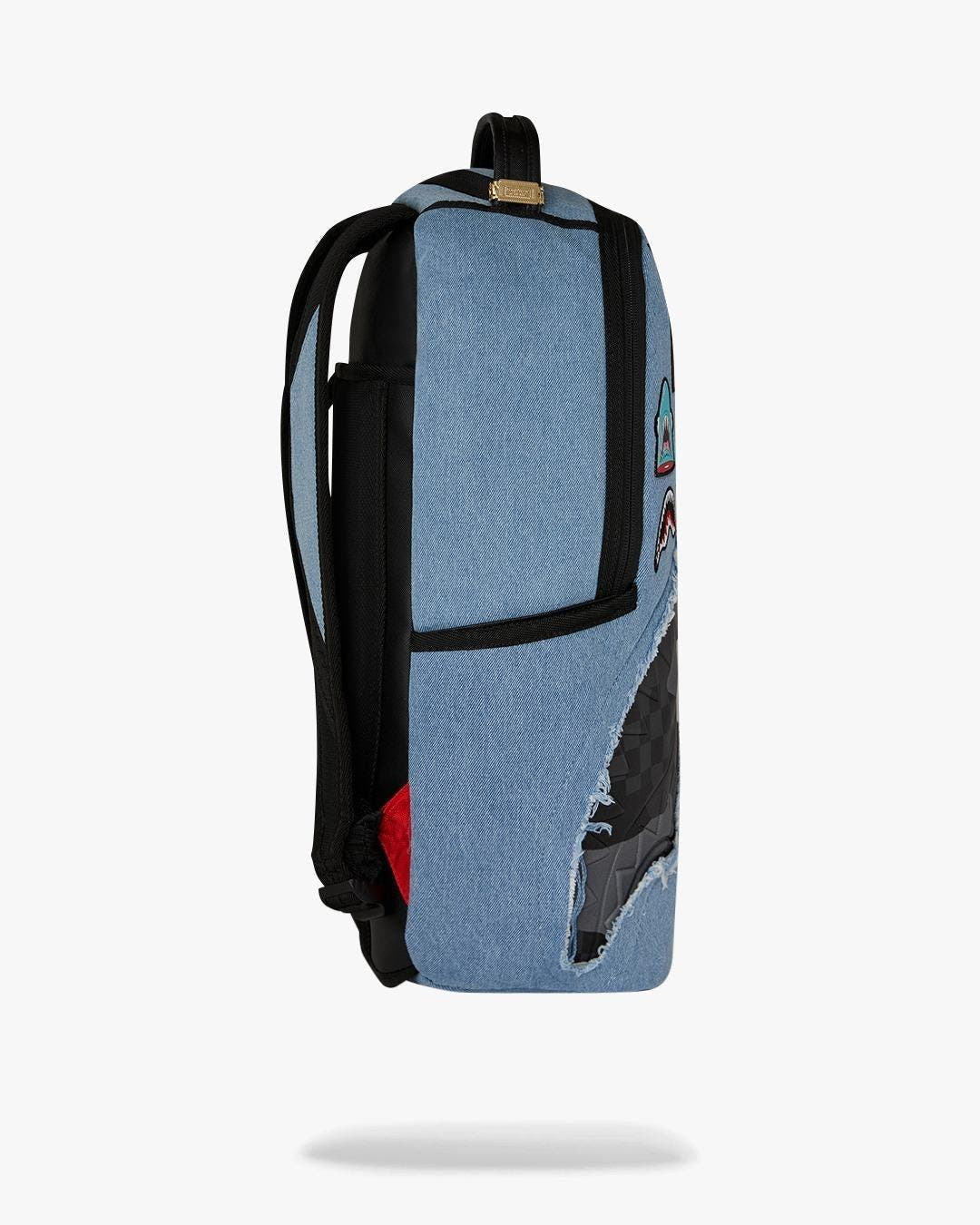 DENIM TEAR 3 AM PATCHES <BR/>BACKPACK 