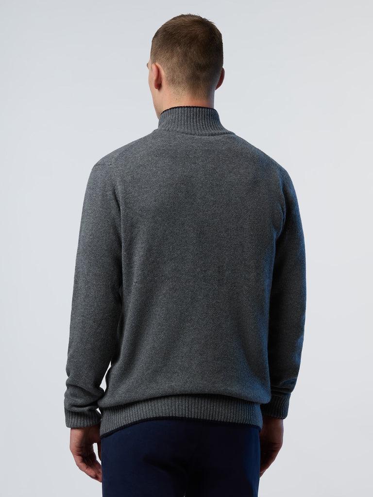 HALF BUTTON 7GG KNITWEAR 