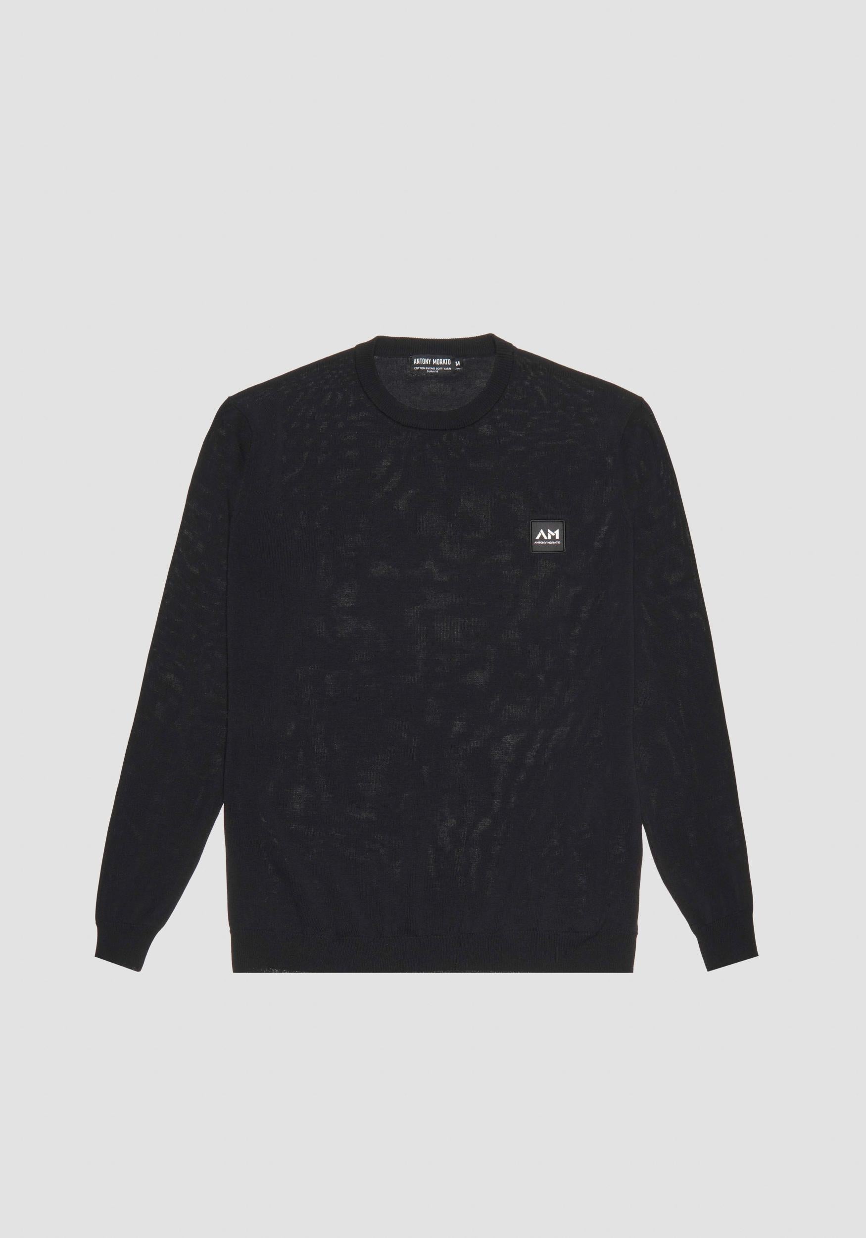 MAGLIA SLIM FIT IN FILATO MIST 