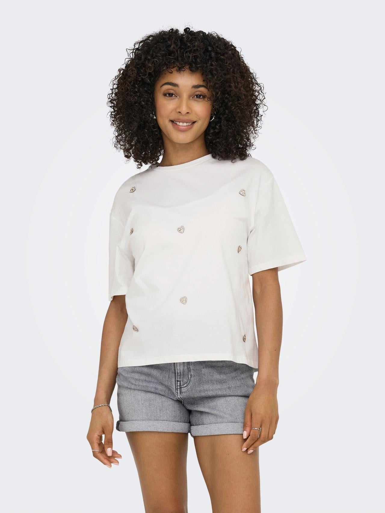 15343769/Bright White Tassel stone ONLY