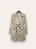 LOVEme Trench doppiopetto foderato