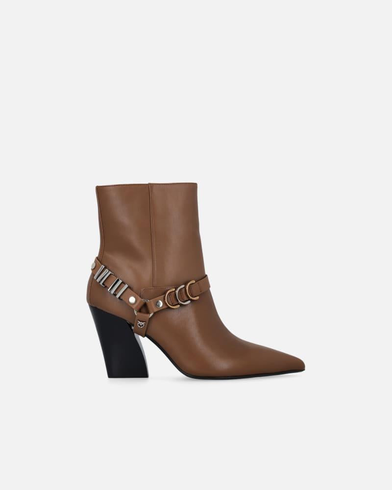 VIOLA 02 - ANKLE BOOT CALF LEATHER SD0417P001/GU8 PINKO