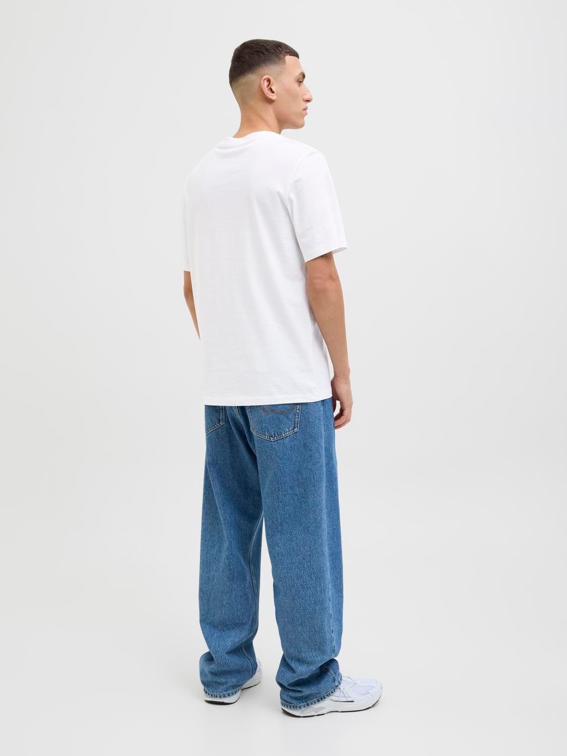 12269418/White JACK AND JONES