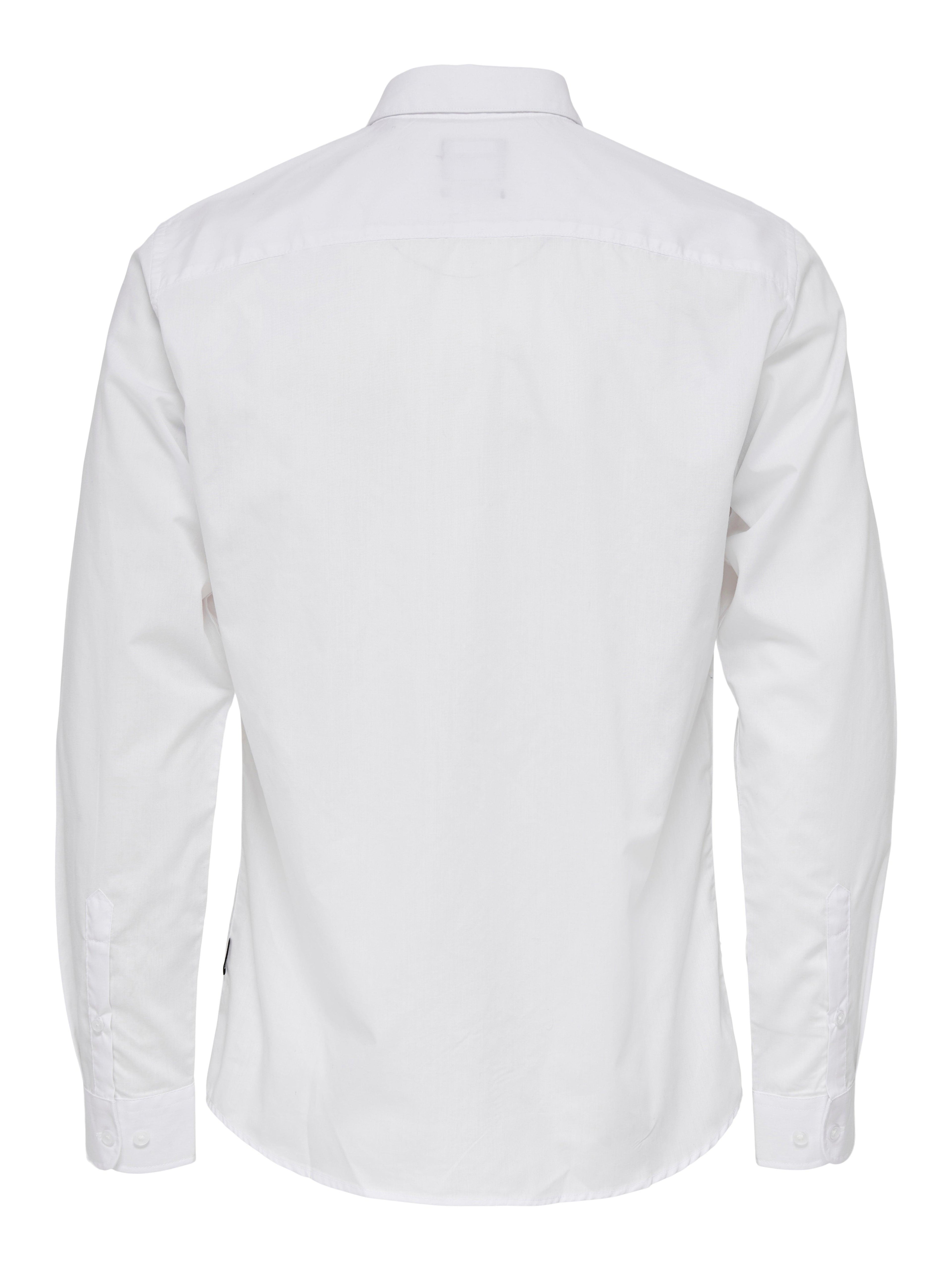ONSSANE LIFE SLIM LS SOLID POPLIN SHIRT 