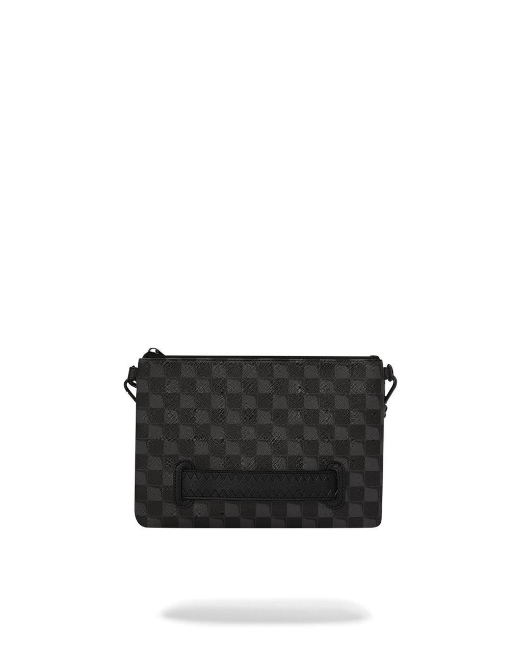 SHARKS IN PARIS BALLOON BLACK<BR/>CROSSOVER CLUTCH 