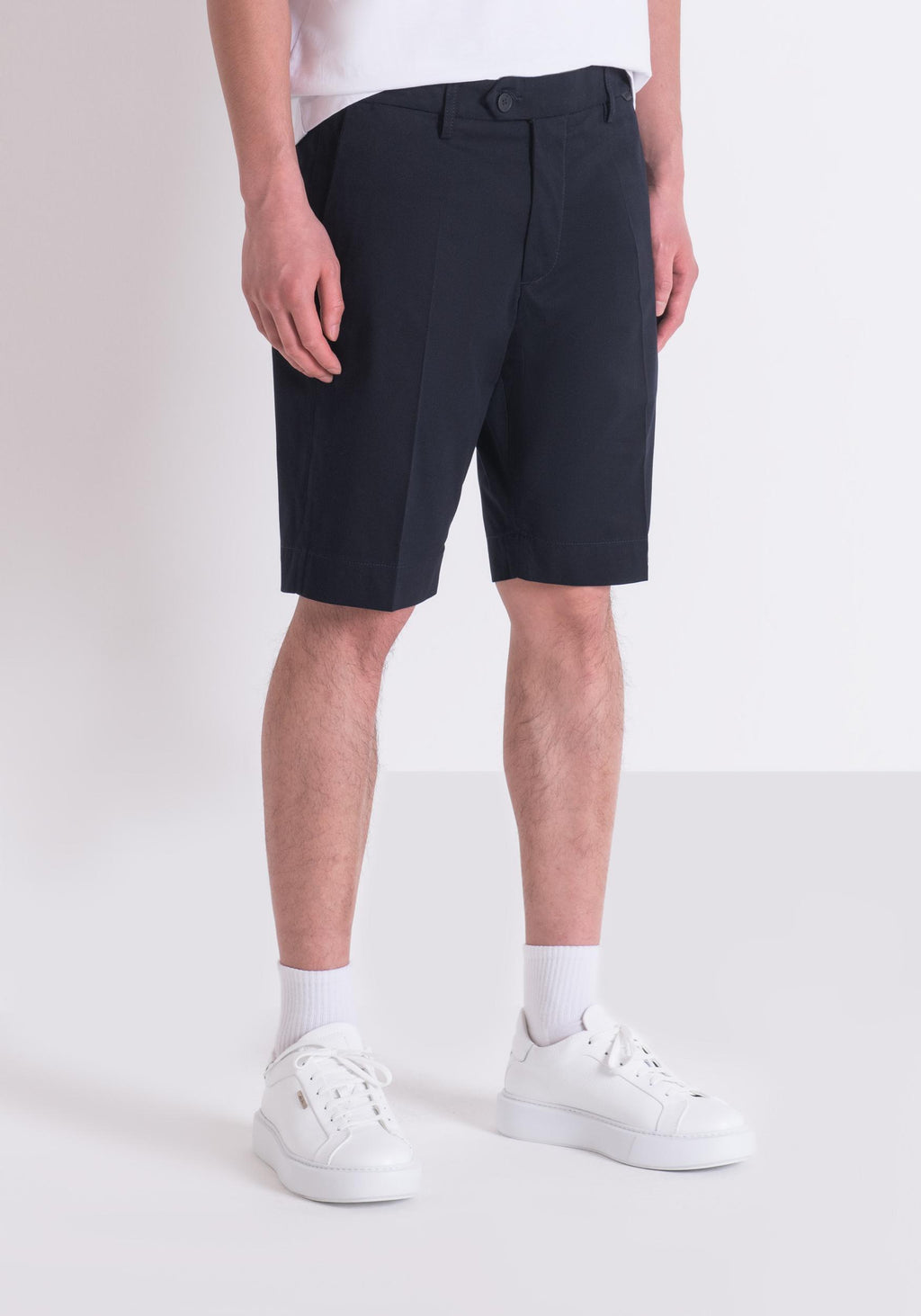 SHORTS MARK SLIM FIT IN TWILL 