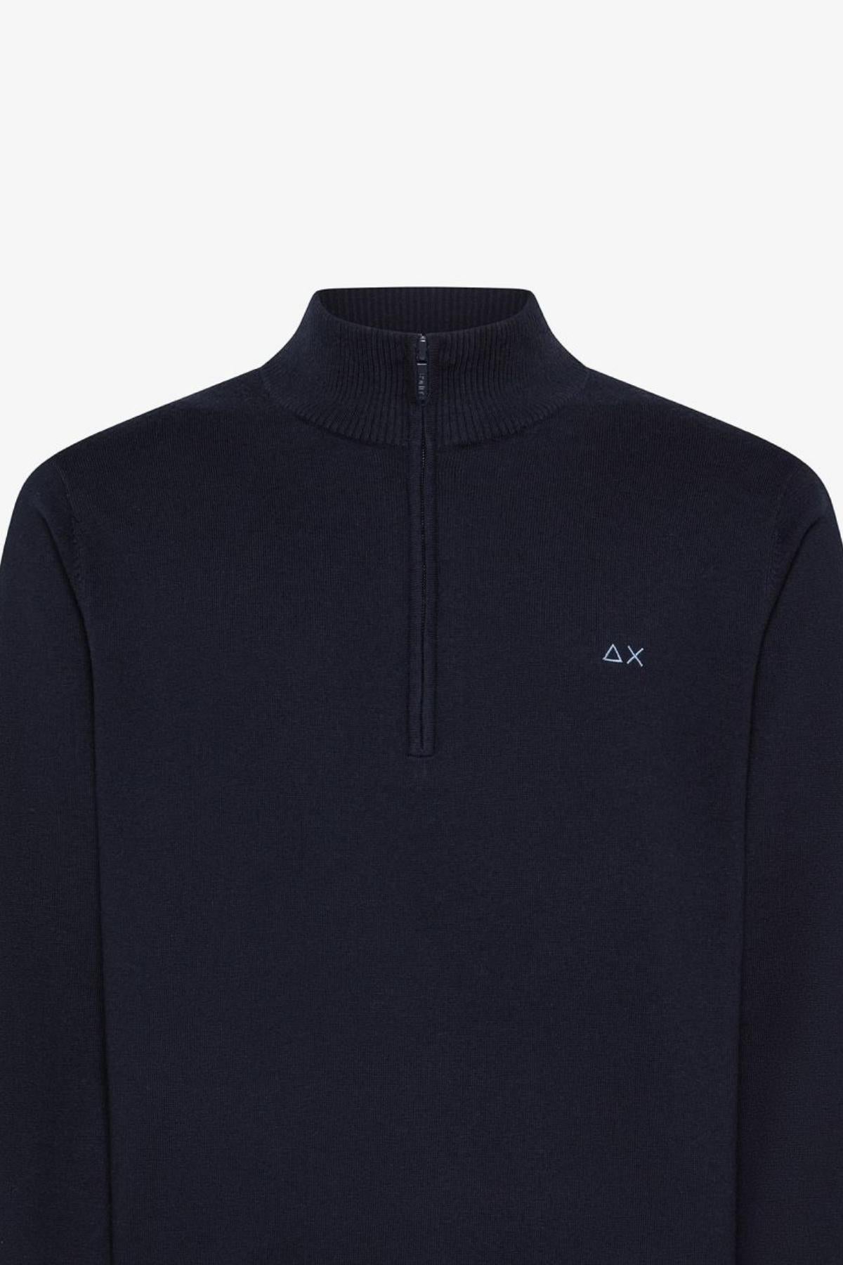 HALF ZIP SWEATER BASIC L/S K45107/07 SUN68