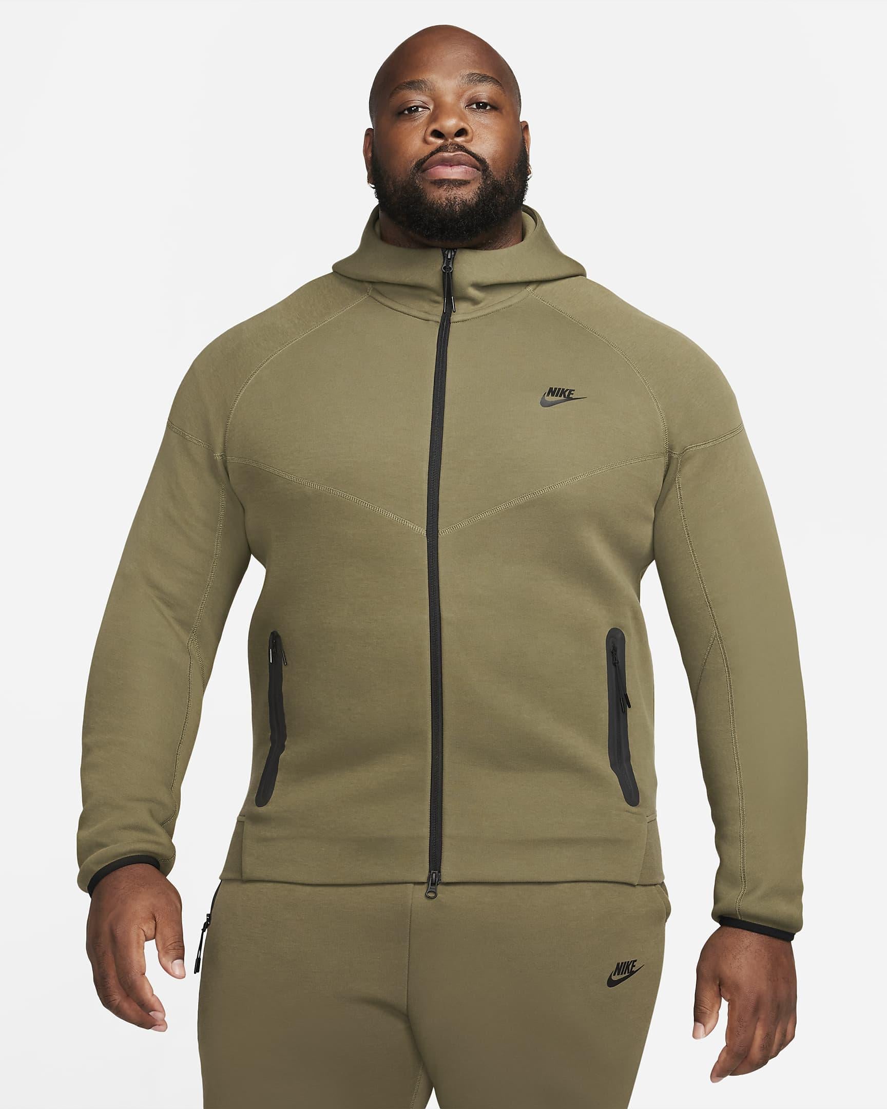 M nk tch flc fz wr hoodie 