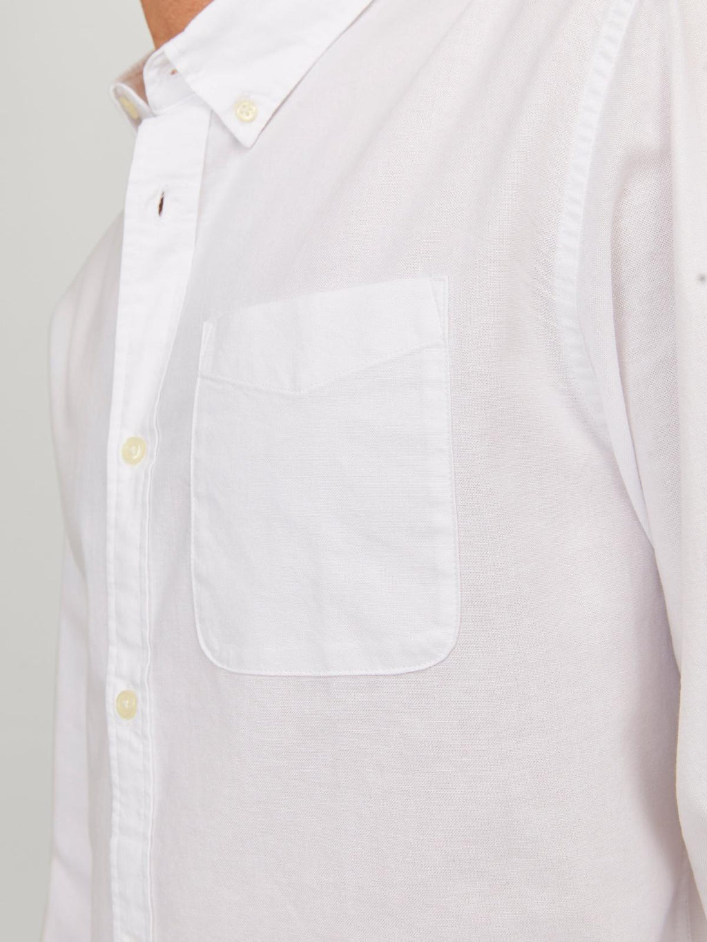 12182486/White SLIM FIT JACK AND JONES