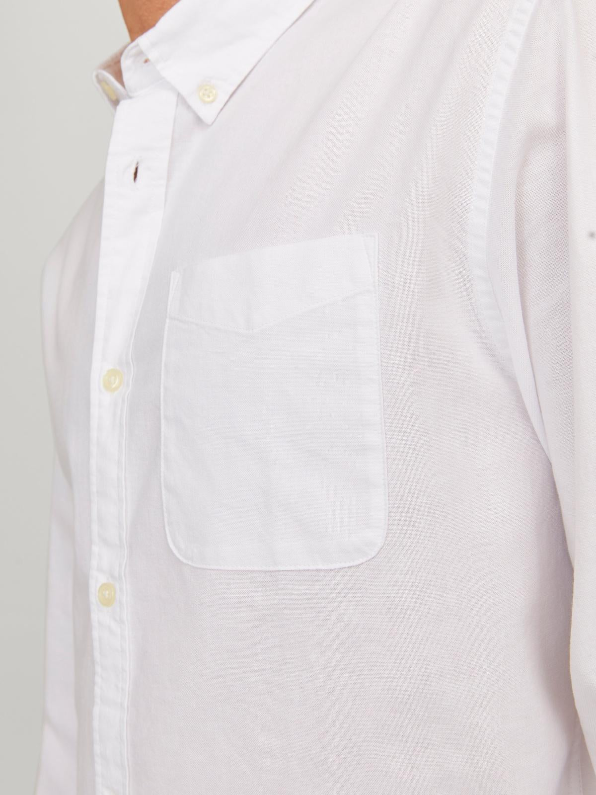 12182486/White SLIM FIT JACK AND JONES