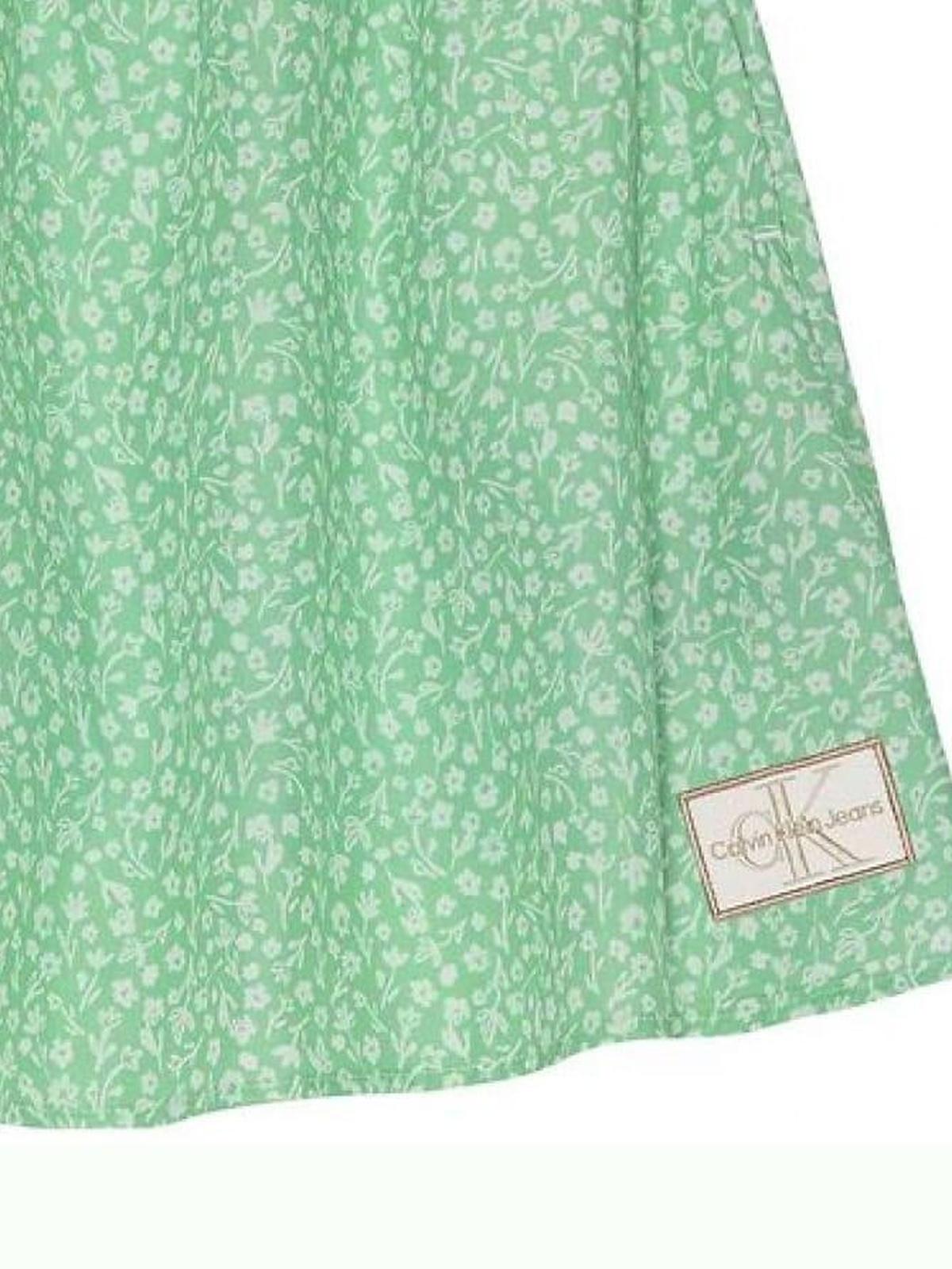 FLOWER AOP SKIRT 