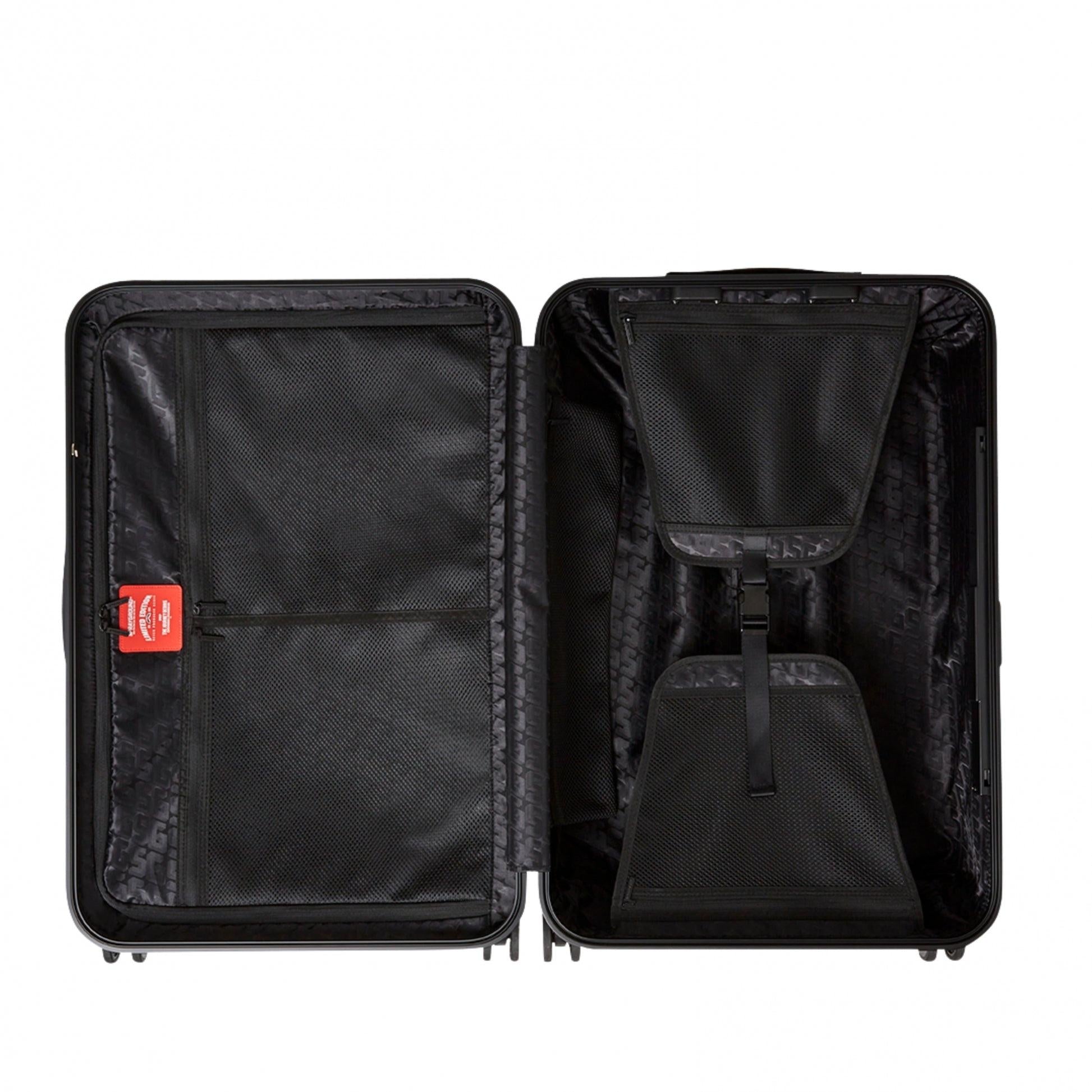 SPRITZ BLACK FULL-SIZE LUGGAGE 910CL289NSZ/BLACK SPRAYGROUND