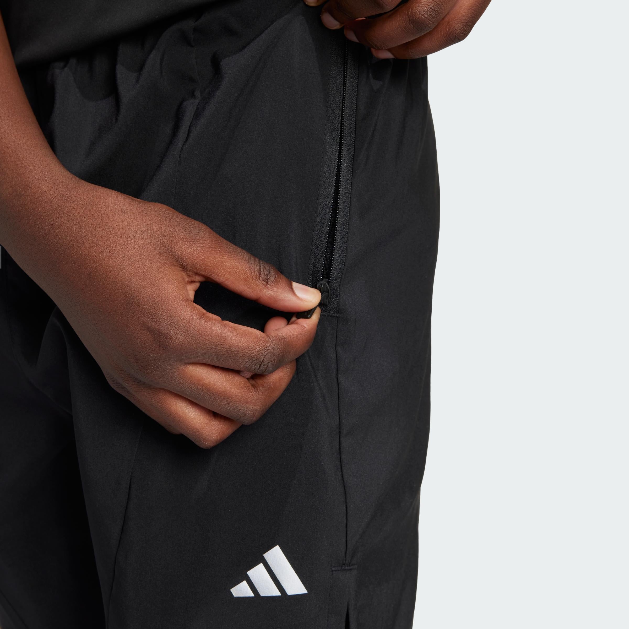 J WOVEN SHORTS      BLACK/REFSIL IR6282/ND ADIDAS