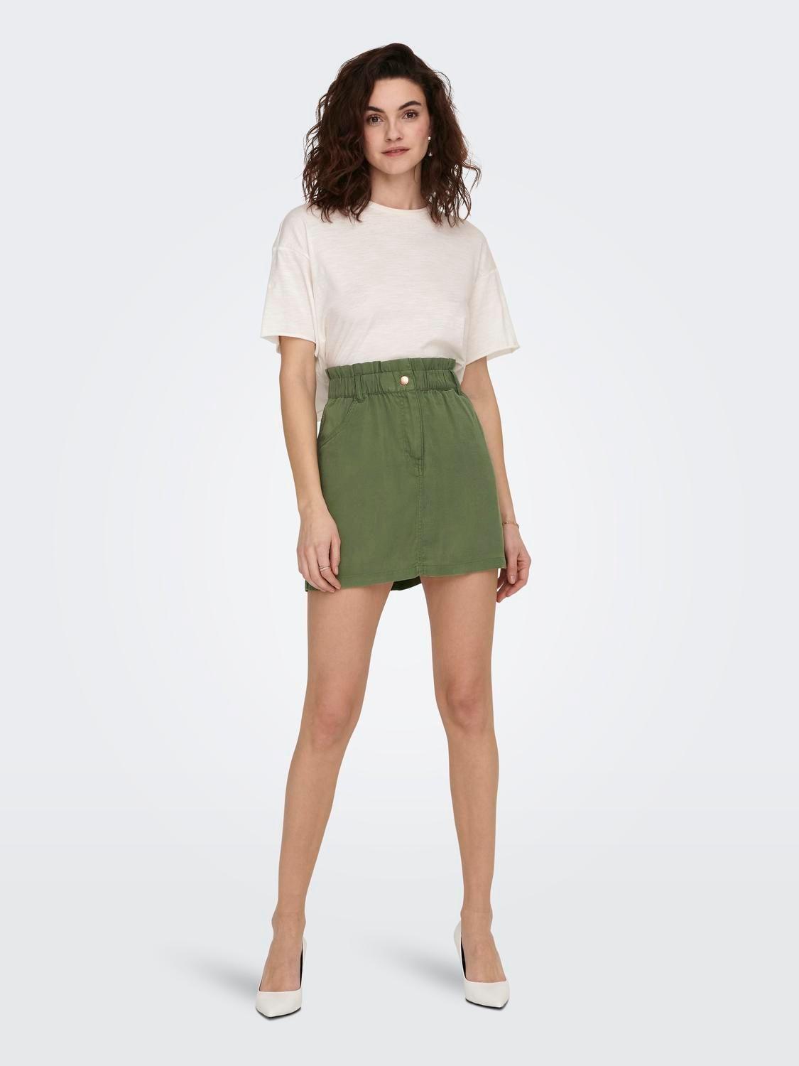 ONLOVA-ARIS LIFE HW CARGO SKIRT PNT 