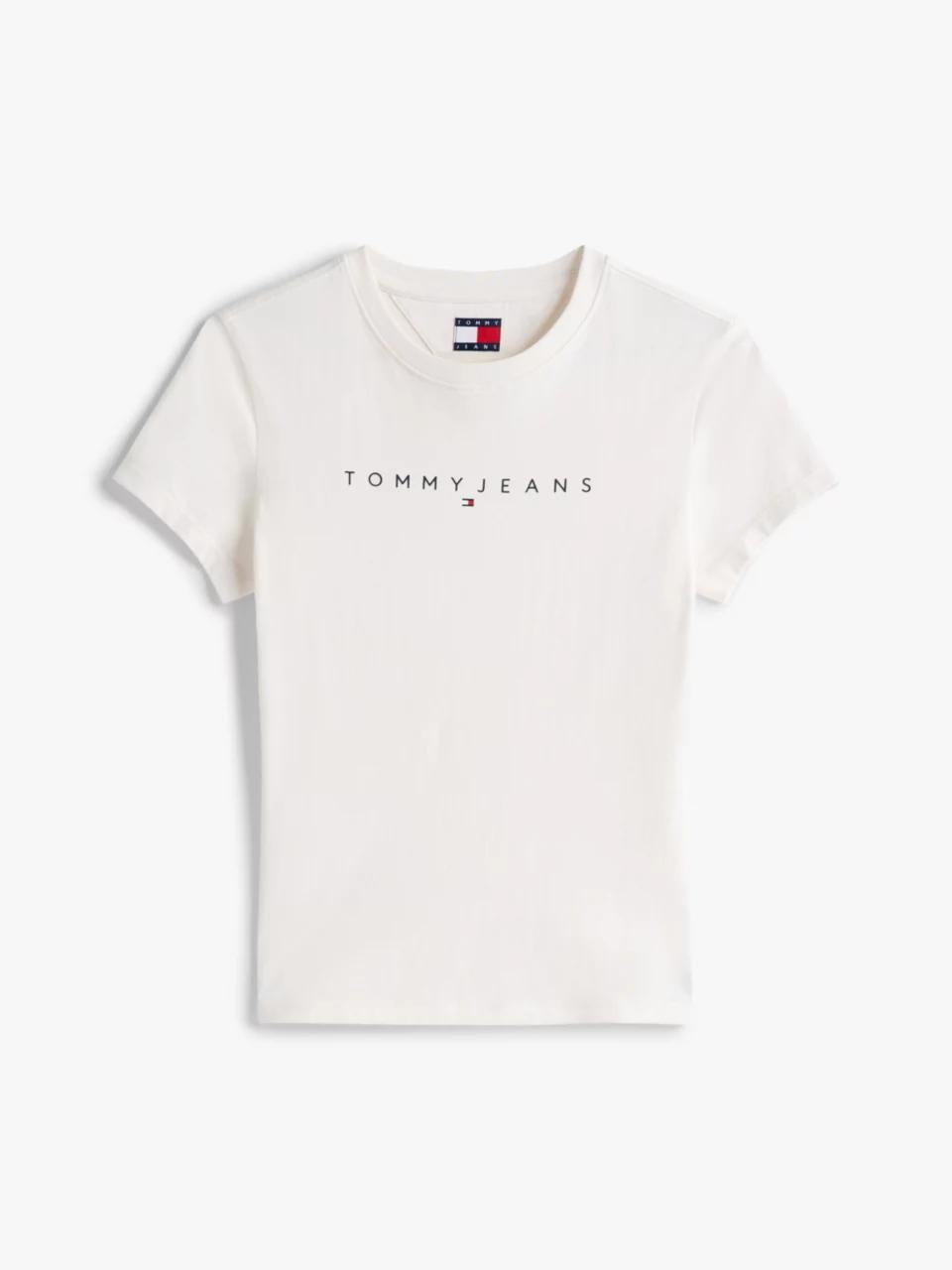 TJW SLIM LINEAR TEE DW0DW18398/YBH TOMMY JEANS