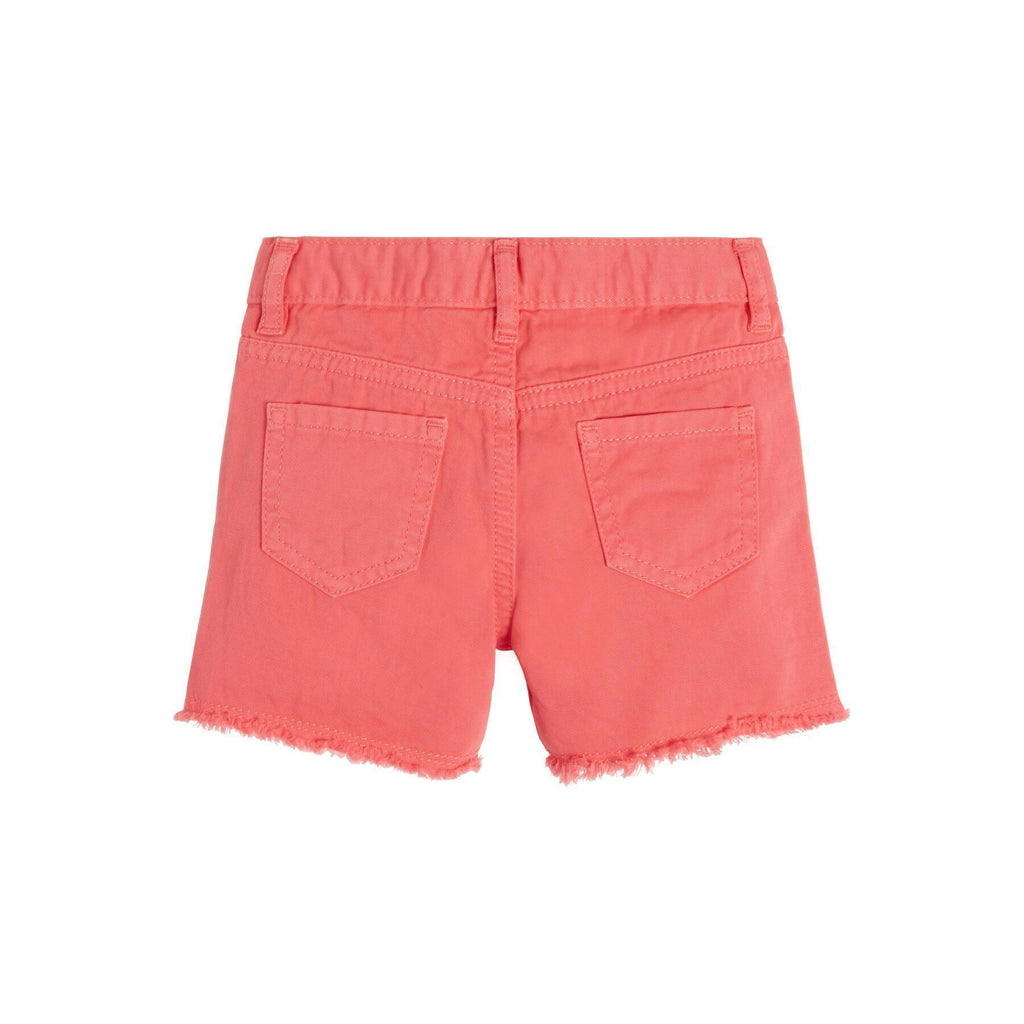 COTTON TWILL SHORTS 