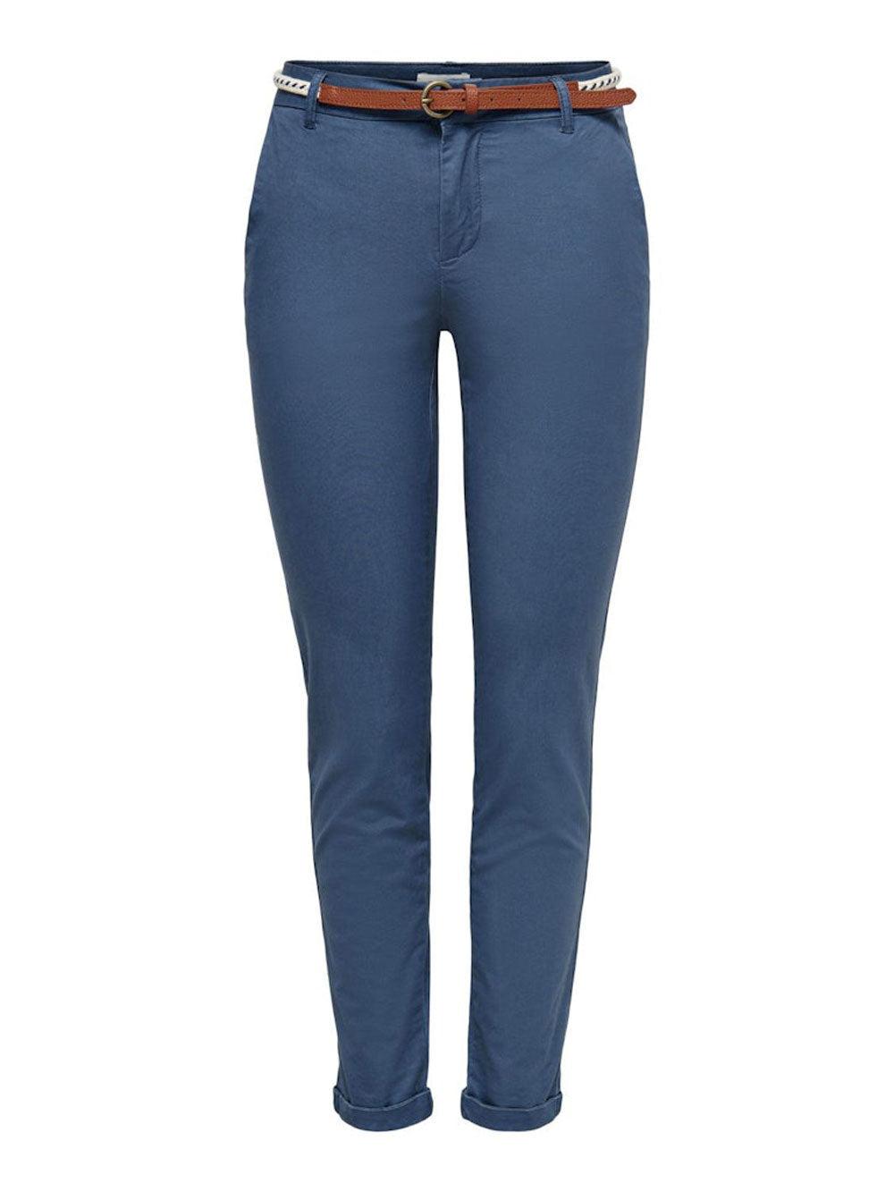 ONLBIANA MW COTTON BELT CHINO PNT NOOS 