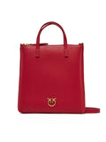 PINKO MINI SHOPPER VITELLO SETA