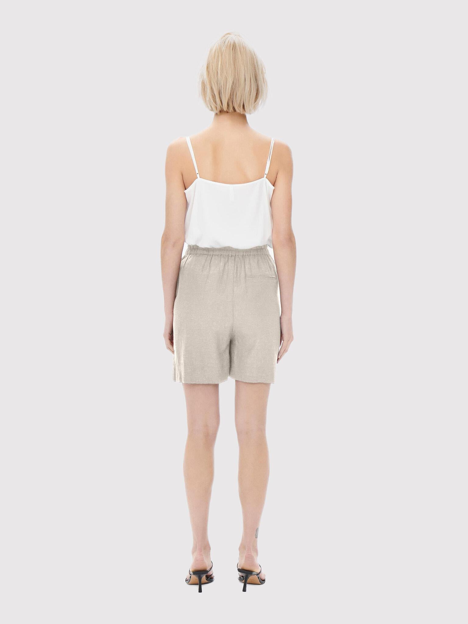 ONLTOKYO HW LINEN BLEND SHORTS PNT NOOS 